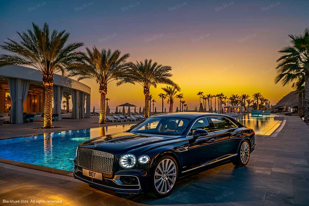 Professional airport transfers Europe with Blacklux luxury private car service